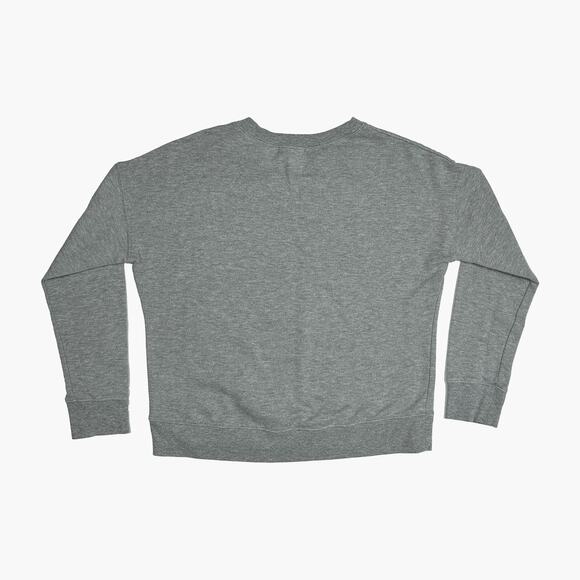 BE COOL Unisex Long-Sleeve Graphic Print Crewneck Sweater (Gray | Size S) - Picture 2 of 5